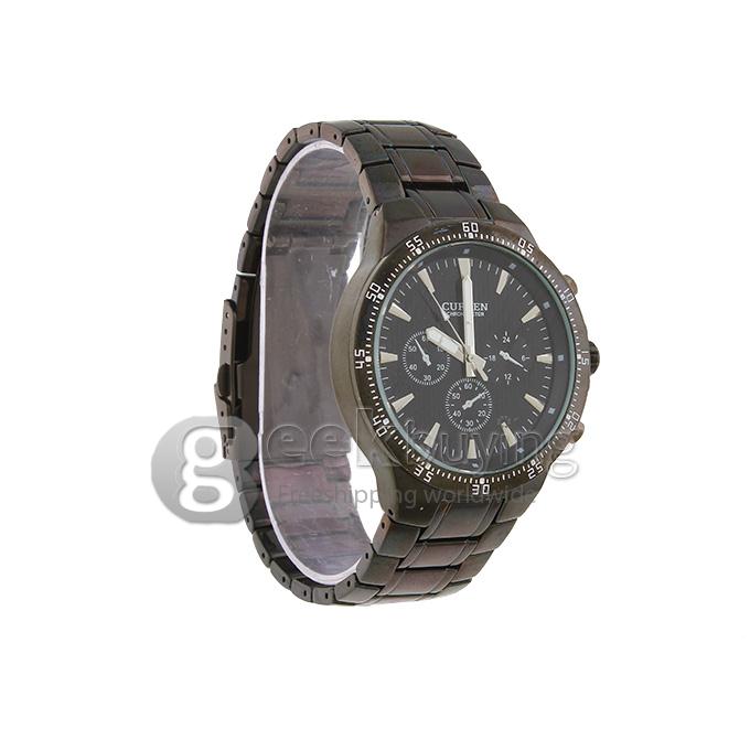 CURREN 8063 Stainless Steel Men's Fashion & Casual Watches - Black