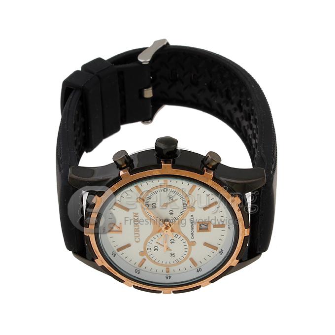 CURREN 8066 Stainless Steel Men's Fashion & Casual Watches - Black