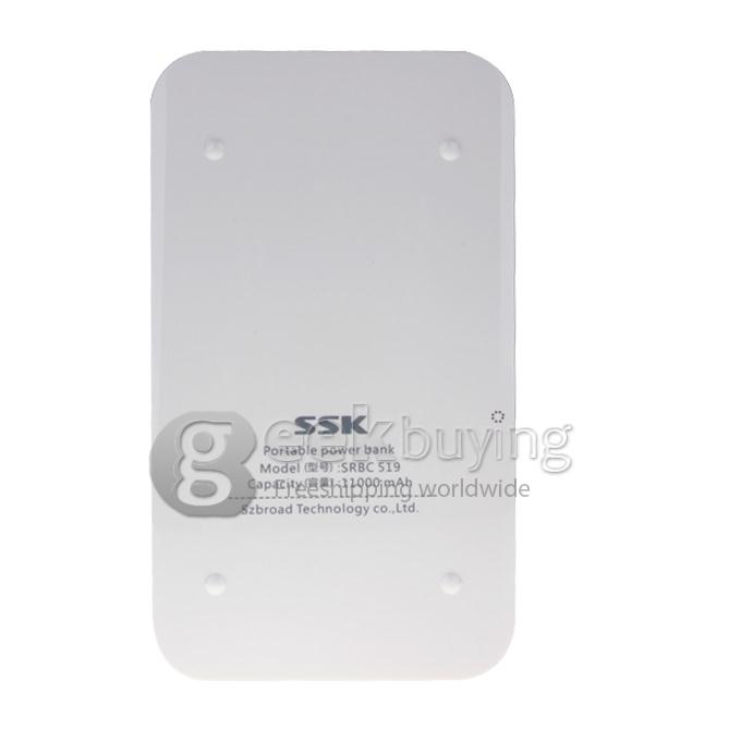 (SSK) 11000mAh Portable Power Bank External Battery Charger for Cell Phone