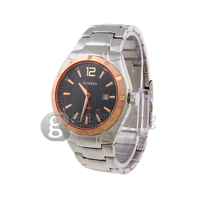 CURREN 8103 Stainless Steel Men's Fashion & Casual Watches - Silver