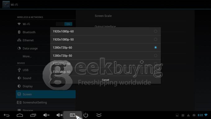 Tronsmart MK808II (Updagraded MK808) Rockchip RK3066 Dual Core TV Box Mini PC Google Android 4.2.2 OS 1G/8G WIFI/Bluetooth with External Wifi Antenna - Black
