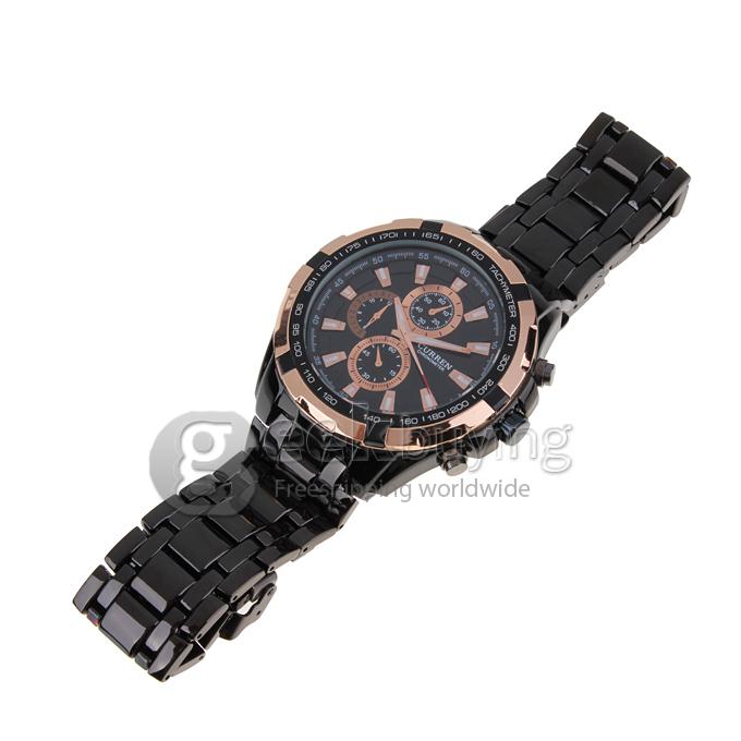 CURREN 8023 Stainless Steel Men's Fashion & Casual Watches - Black