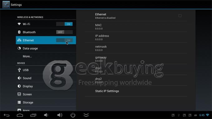 IMITO QX2 RK3188T Quad Core Google Android 4.2.2 OS Cortex-A9 1.4GHz Mini PC TV Box 2G/8G Bluetooth WIFI - Black