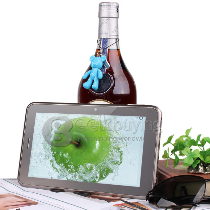 GB97 MTK8377 1.2GHz 7 inch Tablet PC Phablet Android 4.1 Dual Core Capacitive Touch Screen 1024*600 1G/8G - Navy Blue