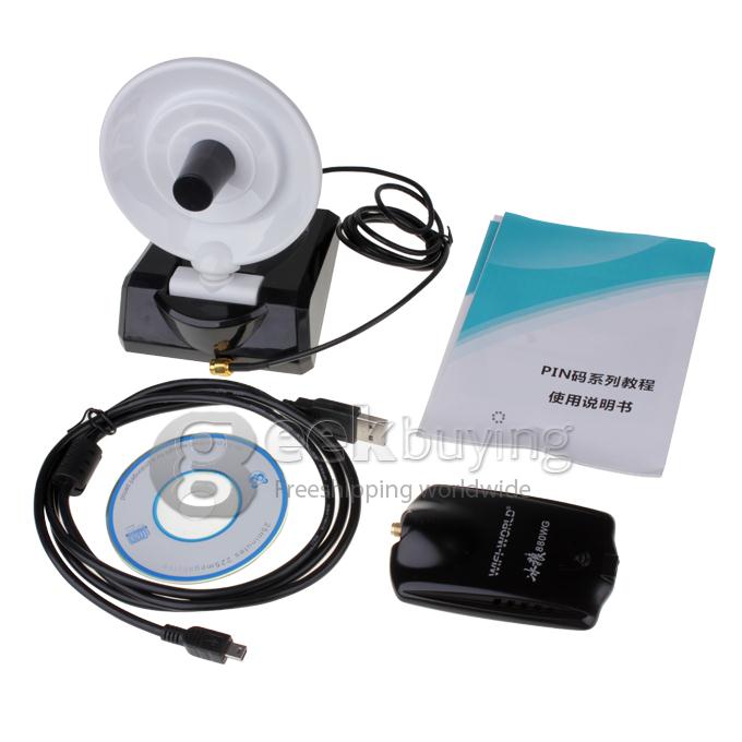 58dbi 880WG Wifi-world Ice Wolf USB 2.0 Wireless Wifi Adapter with RTL8187L+8225VF Chipset