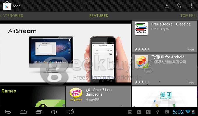 ICOO D70pro II 7 Inch RK3066 Android 4.1 Tablet PC Capacitive Touch Screen 1024*768 1GB/8GB HDMI