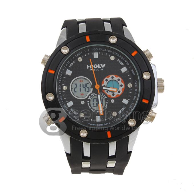 I-POLW 592 30 Meters Waterproof Fashion Sports Utility Watch - Orange