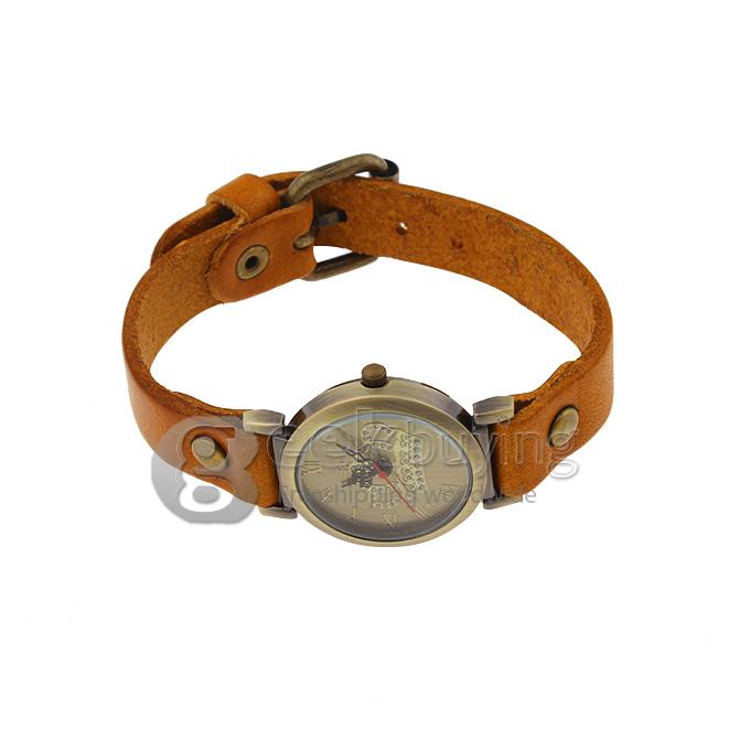 Unisex Crown Design Style Fashion & Casual Watches - Light Brown