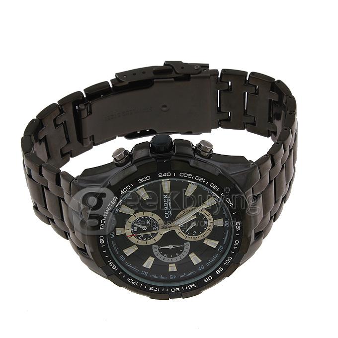 CURREN 8023 Stainless Steel Men's Fashion & Casual Watches - Black