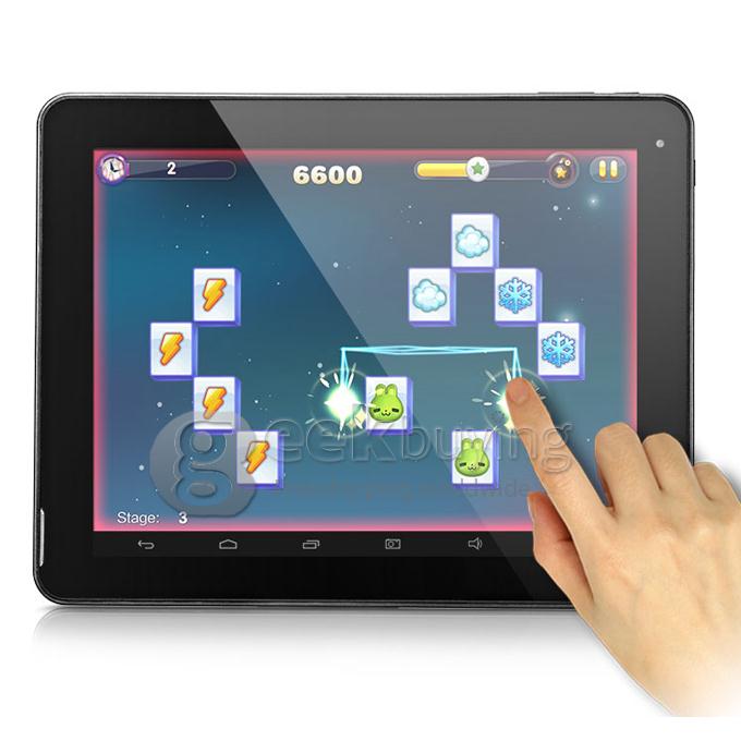 Pipo M6Pro RK3188 Quad Core 9.7 Inch Android 4.2 OS Tablet PC 2GB RAM 16GB ROM Retina Capacitive Touch Screen 2048*1536 Black