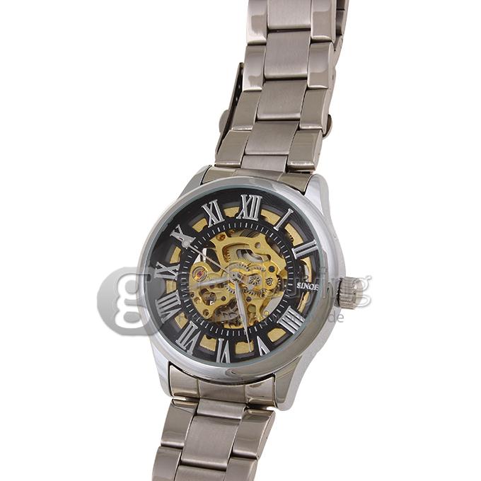SINOBI 209 Stainless Steel Fashion & Casual Watches - Silver