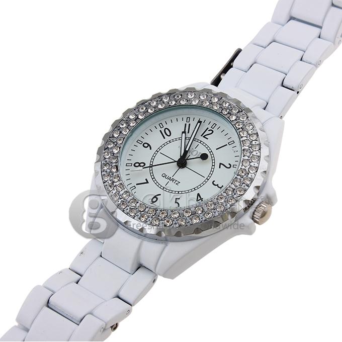 SINOBI 1850 Stainless Steel Men's Fashion & Casual Watches - White