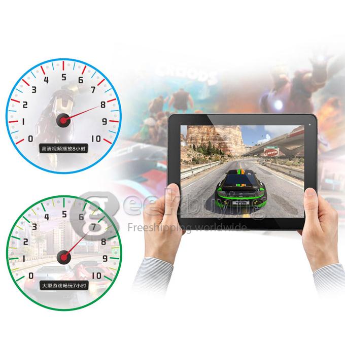 Pipo M6Pro RK3188 Quad Core 9.7 Inch Android 4.2 OS Tablet PC 2GB RAM 16GB ROM Retina Capacitive Touch Screen 2048*1536 Black