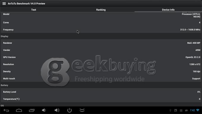 IMITO QX2 RK3188T Quad Core Google Android 4.2.2 OS Cortex-A9 1.4GHz Mini PC TV Box 2G/8G Bluetooth WIFI - Black