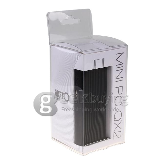 IMITO QX2 RK3188T Quad Core Google Android 4.2.2 OS Cortex-A9 1.4GHz Mini PC TV Box 2G/8G Bluetooth WIFI - Black