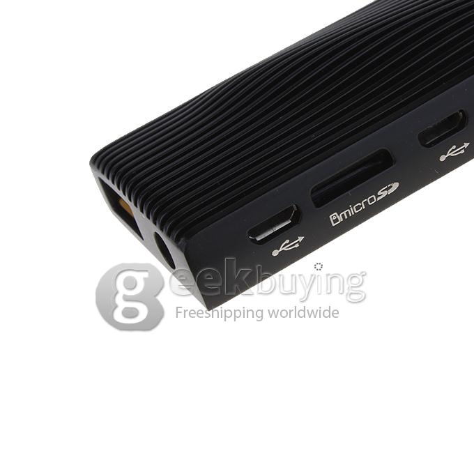 IMITO QX2 RK3188T Quad Core Google Android 4.2.2 OS Cortex-A9 1.4GHz Mini PC TV Box 2G/8G Bluetooth WIFI - Black