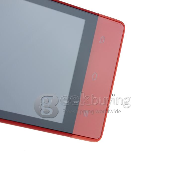 CUBOT C9W 4.0 Inch Capacitive Screen MTK6572W Dual Core 1.2GHz Smart Phone Android 4.2 OS 3G/Bluetooth/WiFi- Red