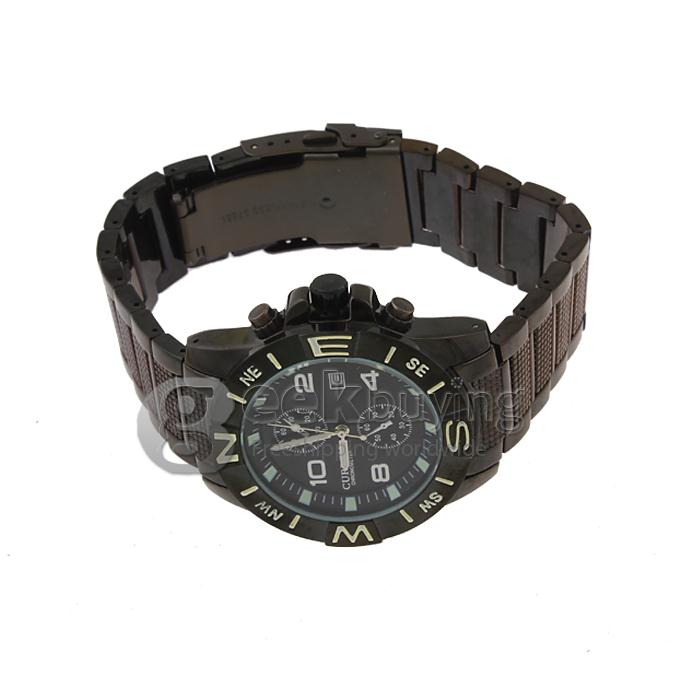 CURREN 8038 Stainless Steel Men's Fashion & Casual Watches - Black