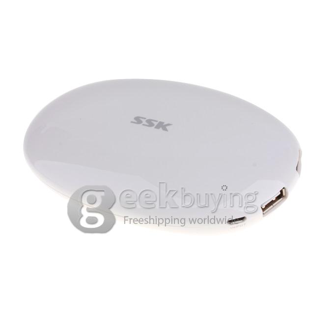 (SSK) 10400mAh Portable Power Bank External Battery Charger for Cell Phone
