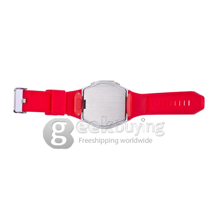 A6 1.54 inch Touch Screen MTK 6250 Watch phone Bluetooth/Sync Phonebook/Call/SMS/Anti Lost - Red