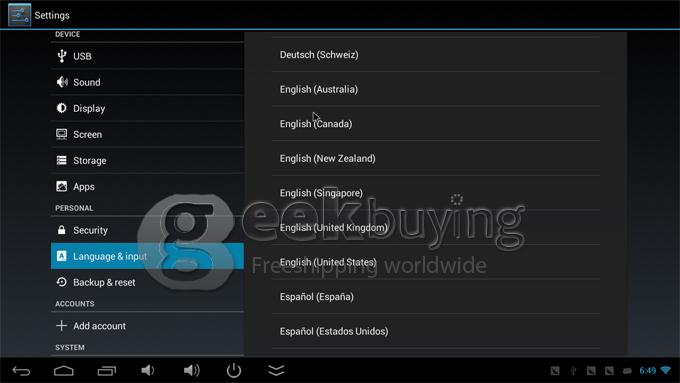 IMITO QX2 RK3188T Quad Core Google Android 4.2.2 OS Cortex-A9 1.4GHz Mini PC TV Box 2G/8G Bluetooth WIFI - Black