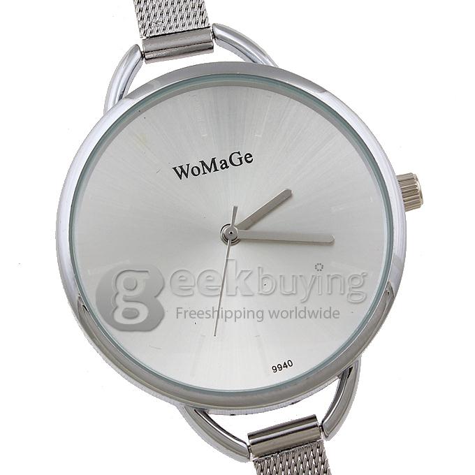 WOMAGE 9940 Women's Fashion & Casual Watches - White