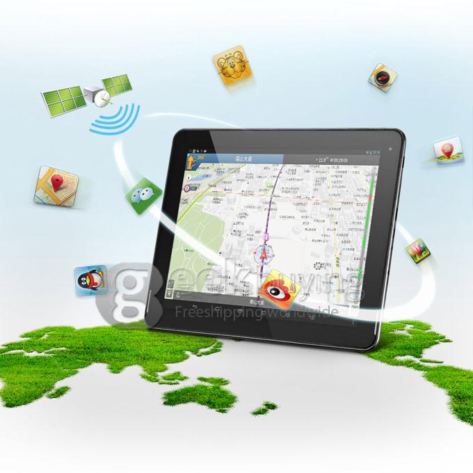 Pipo M6Pro RK3188 Quad Core 9.7 Inch Android 4.2 OS Tablet PC 2GB RAM 16GB ROM Retina Capacitive Touch Screen 2048*1536 Black