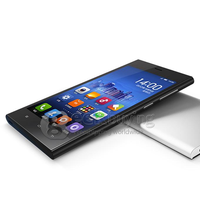 Xiaomi Mi3 5.0Inch Glove Mode IPS Screen Snapdragon MSM8974AB Smart Phone 2GB RAM+64GB ROM 13.0MP Camera MIUI V5 OS with 3G/GPS/OTG/NFC - Black