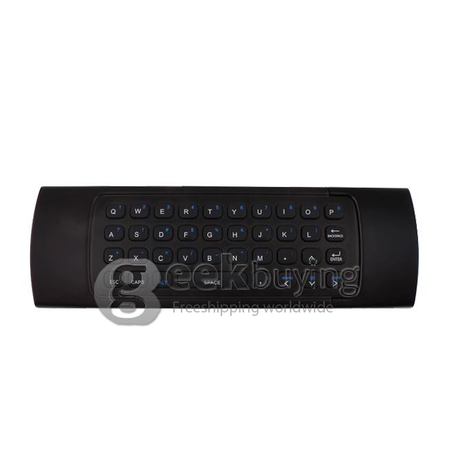 MX3 2.4G 3D Air Mouse & Wireless Keyboard with MIC and IR Learning Mode for TV BOX / Motion Sensing Games