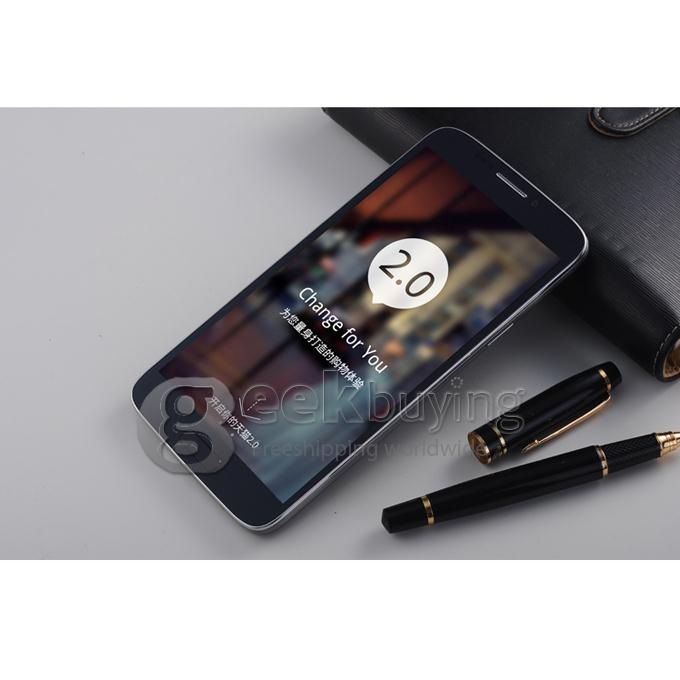 N9002 6.0Inch HD Screen MTK6589T 1.5GHz Quad Core Smart Phone 2GB RAM+32GB ROM 13.0MP Camera Android 4.2 OS 3G/GPS - Blue
