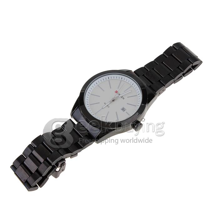 CURREN 8091 Stainless Steel Men's Fashion & Casual Watches - Black
