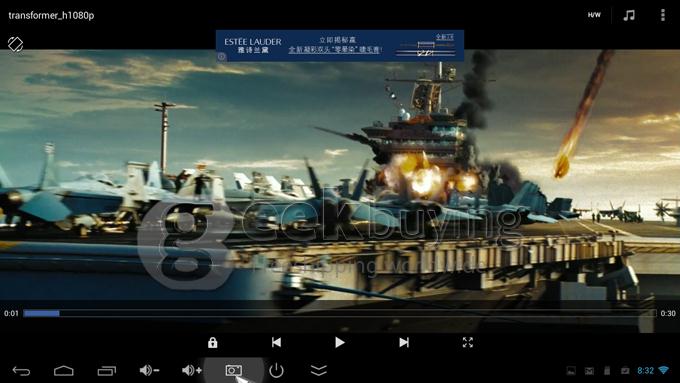 Tronsmart MK808II (Updagraded MK808) Rockchip RK3066 Dual Core TV Box Mini PC Google Android 4.2.2 OS 1G/8G WIFI/Bluetooth with External Wifi Antenna - Black