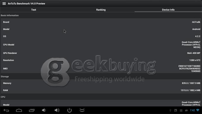 IMITO QX2 RK3188T Quad Core Google Android 4.2.2 OS Cortex-A9 1.4GHz Mini PC TV Box 2G/8G Bluetooth WIFI - Black