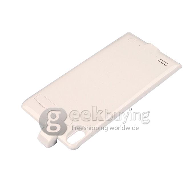 2800mAh Portable External Battery Backup Charger Pack Power Bank for Huawei P6 - White