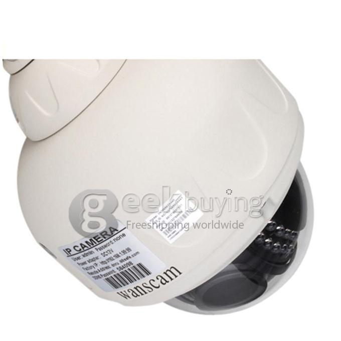 Wanscam HW0028 Outdoor IR-Cut PTZ 720P IR P2P H.264 Wireless IP Camera with Motion detection for iPhone Android Phone
