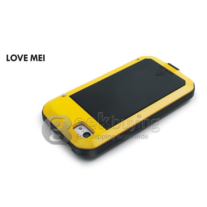 LOVE MEI Weather/Dirt/Shockproof Protect Case for iPhone 5C - Yellow