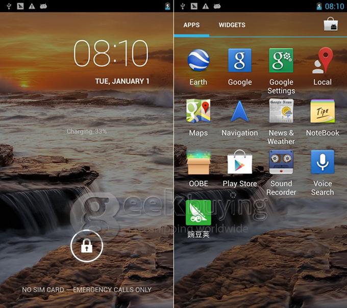 MYSAGA M1 4.5Inch IPS HD Screen MTK6589 Quad Core Smartphone 1GB/4GB 12.6MP Camera Android 4.2 OS 3G/GPS - Black
