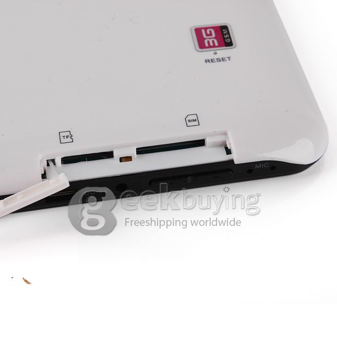 T16 Allwinner A13 1.0GHz 7 inch Tablet PC Phablet Android 4.0 Capacitive Touch Screen 800*480 512MB/8G Bluetooth - White