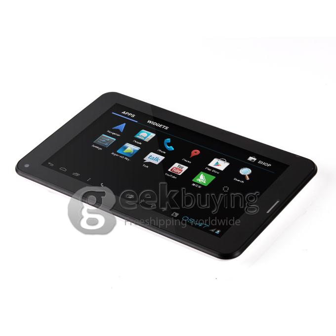 T16 Allwinner A13 1.0GHz 7 inch Tablet PC Phablet Android 4.0 Capacitive Touch Screen 800*480 512MB/8G Bluetooth - White