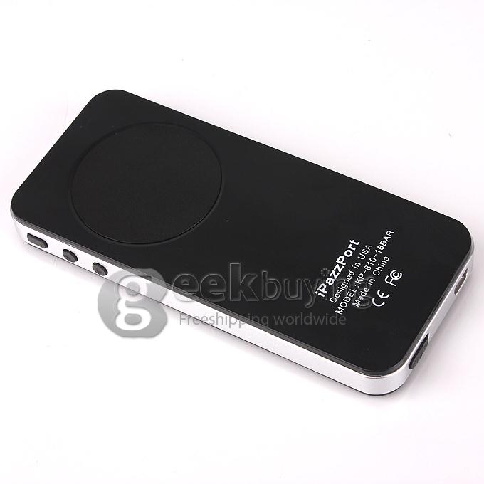 IPazzPort KP-810-16BAR Bluetooth Wireless Keyboard Flymouse with Silicone Case for The Remote Control of Apple TV