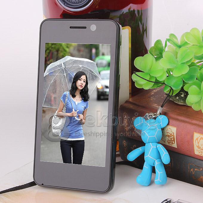 CUBOT GT90 MTK6572W Dual Core 1.3GHz Smart Phone 4G ROM 5.0MP Camera 3G/GPS- Black