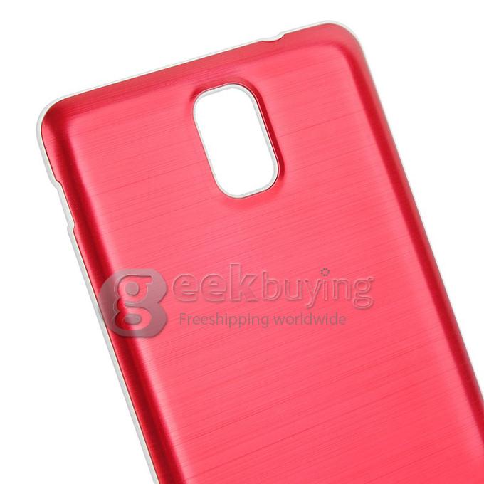 Brand New Metal Battery Back Cover Case for Samsung Galaxy Note 3 N9000 Note III - Red