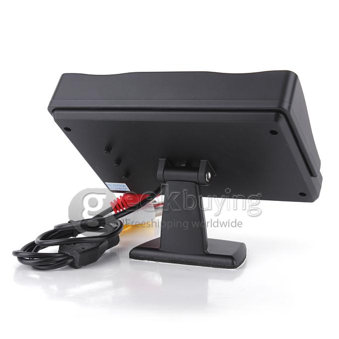 4.3 Inch Display 2 Input TFT Color LCD Car Reverse Rear View Monitor for Rear Camera DVD VCD STB Satellite Receiver