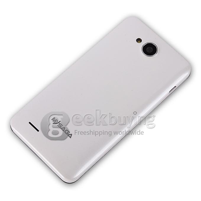 MYSAGA C1 4.0Inch Capacitive Touch Screen MTK6572W Dual Core Smartphone Dual Camera Android 4.2 OS 3G/GPS - White