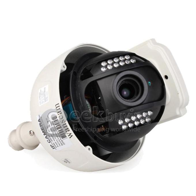 Wanscam HW0028 Outdoor IR-Cut PTZ 720P IR P2P H.264 Wireless IP Camera with Motion detection for iPhone Android Phone