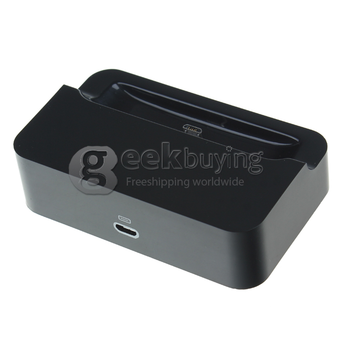 New Dock Station Stand Charger Cradle for Samsung Galaxy S4 i9500-Black(2001)