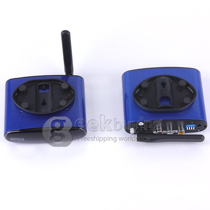 RAT-503 Fashion New 5.8GHz Wireless AV Audio Video Transmitter Receiver with IR Remote For DVD DVR CCD Camera IPTV TV
