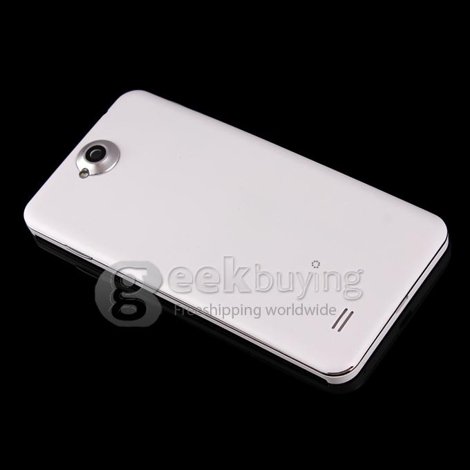 IPEGTOP Z26 MTK6589 Quad Core 1.2GHz 5.0 inch Android 4.2.1 OS Smart Phone 1GB RAM 4GB ROM QHD IPS ScreenQI Wireless Charging & Free Leather Case - White