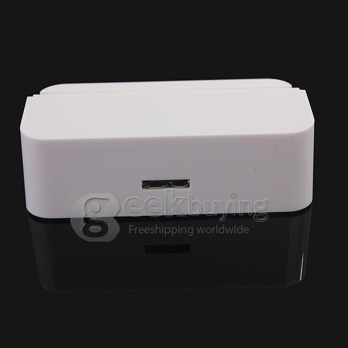 Battery & Dock Charger with Stand Holder Cradle for Samsung Galaxy Note 3 III N9000 - White