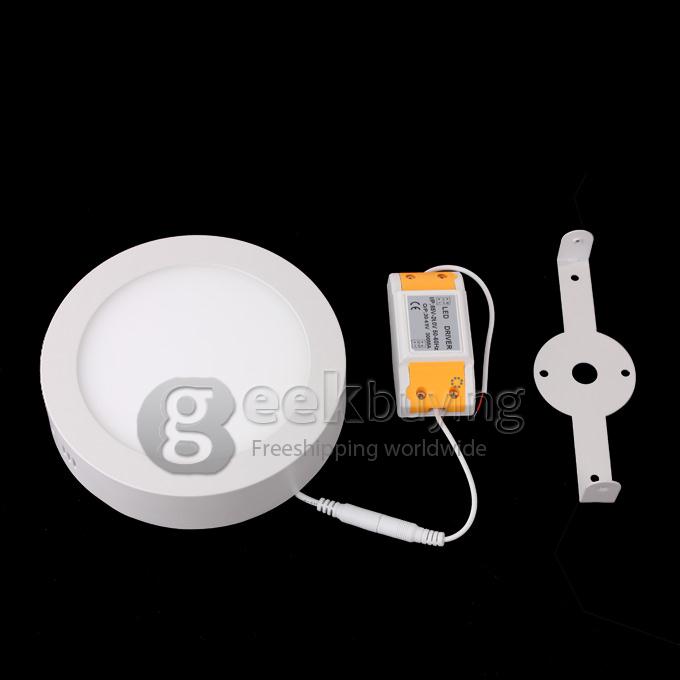 60*2835SMD 1200LM 6000K 12W Natura White Light LED Panel Light with Aluminium Frame (AC 85-260V)